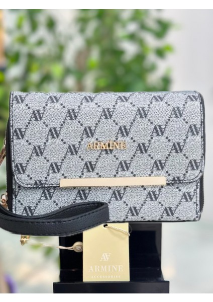 381 Kadın Çanta Gri Noktalı fiyatları