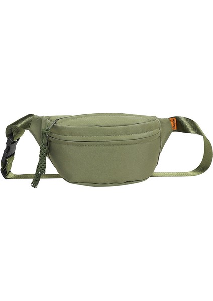 Yeaın Çapraz Askılı Çanta Taşınabilir Yüksek Kaliteli Rahat Kanvas Kumaş Sade Stil, Yeşil (Yurt Dışından)