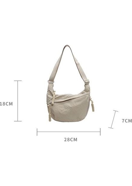 Yeaın Çapraz Askılı Çanta Taşınabilir Sağlıklı Kanvas Kumaş Kaliteli Işçılik Şehirli Sade Tarz, Siyah (Yurt Dışından) fiyatları