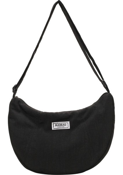 Yeaın Çapraz Askılı Çanta Taşınabilir Yüksek Kaliteli Rahat Kanvas Kumaş Kaliteli Işçılik , Siyah (Yurt Dışından)