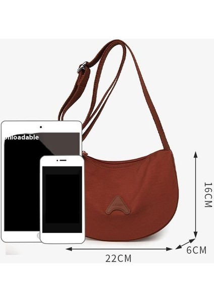 Yeaın Çapraz Askılı Çanta Taşınabilir Yüksek Yoğunluklu Nefes Alabilen Naylon Kumaş Mükemmel Işçılik, Kırmızı (Yurt Dışından) fiyatları