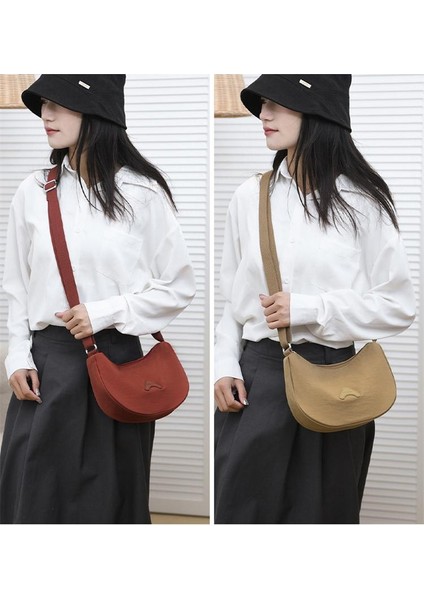 Yeaın Çapraz Askılı Çanta Taşınabilir Yüksek Yoğunluklu Nefes Alabilen Naylon Kumaş Mükemmel Işçılik, Kırmızı (Yurt Dışından) modelleri