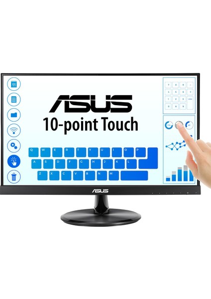 21.5 ASUS VT229H FHD IPS 5MS DOKUNMATİK HDMI VGA
