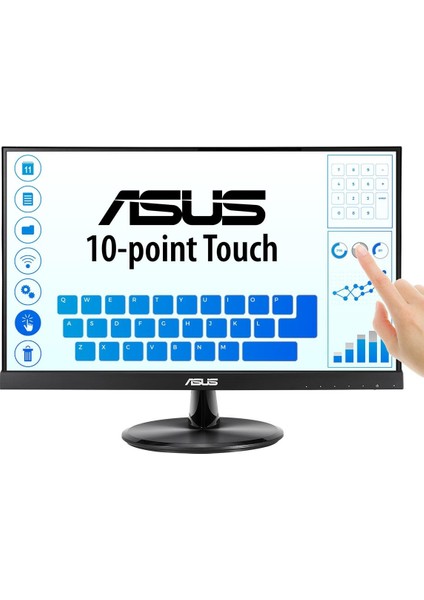 21.5 ASUS VT229H FHD IPS 5MS DOKUNMATİK HDMI VGA fırsatları