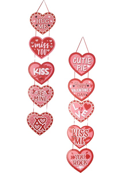 Sevgililer Günü Temalı Kalp Kapı Askıları (Yurt Dışından) indirimleri