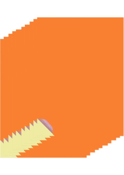 A4 Etiket Kağıdı-A4 Etiket Etiketleri 8.27X11.69 Inç Floresan Turuncu (Yurt Dışından)