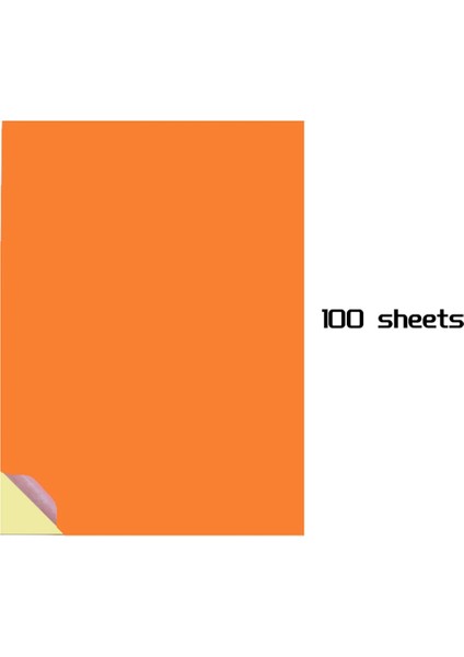 A4 Etiket Kağıdı-A4 Etiket Etiketleri 8.27X11.69 Inç Floresan Turuncu (Yurt Dışından) indirimleri