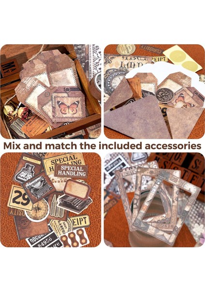 Scrapbooking Seti The-Love Poems Serisi - Vintage Ürünler (Yurt Dışından) fırsatları