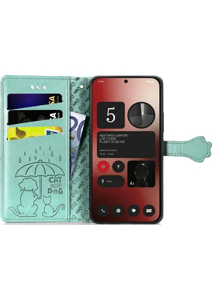 Nothing Phone (2A) Plus / Phone (2A) Bilek Askılı Manyetik Telefon Deri Düşmeye Lı Kapak (Yurt Dışından)