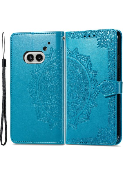 Nothing Phone (2A) Plus / Phone (2A) Pu Deri Kapaklı Cüzdan Telefon Kılıfı (Yurt Dışından)