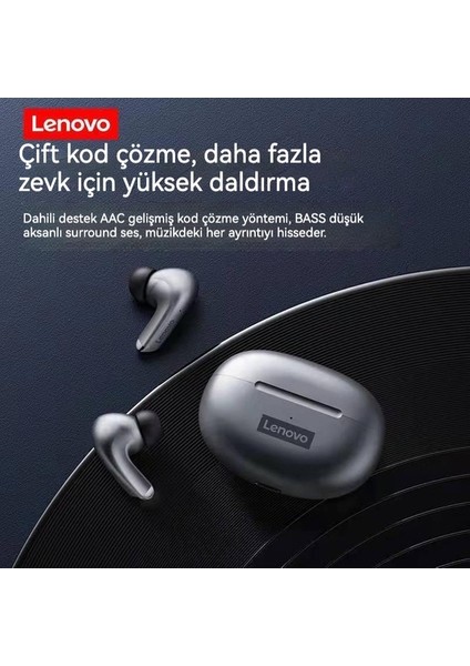 Lenovolp5 Kablosuz Bluetooth Kulaklık (Yurt Dışından)
