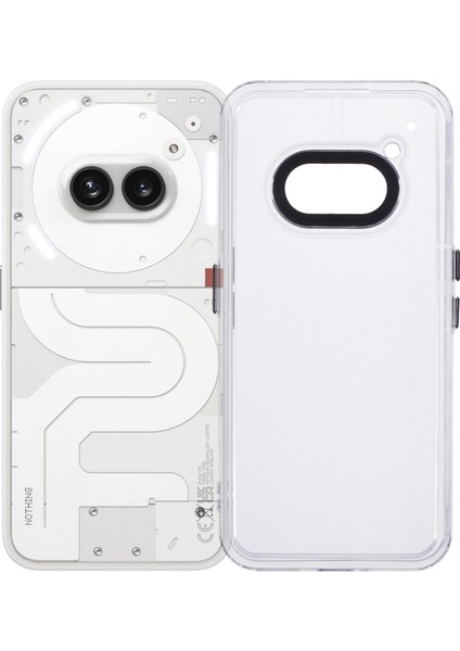 Nothing Phone (2A) Şeffaf Telefon Kılıfı Pc+Tpu Hibrit Arka Kapak (Yurt Dışından)