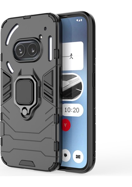 Nothing Phone (2A) Plus / Phone (2A) Pc+Tpu Düşmeye Dayanıklı Kickstand Telefon Kabuğu (Yurt Dışından)
