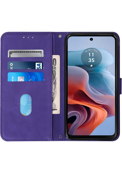 Nothing Phone (2A) Plus / Phone (2A) Omuz Askılı Cüzdan Standlı Telefon Kılıfı (Yurt Dışından)