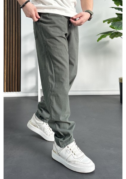 Erkek Baggy Kalıp Pantolon Yeşil Edw130 fiyatları