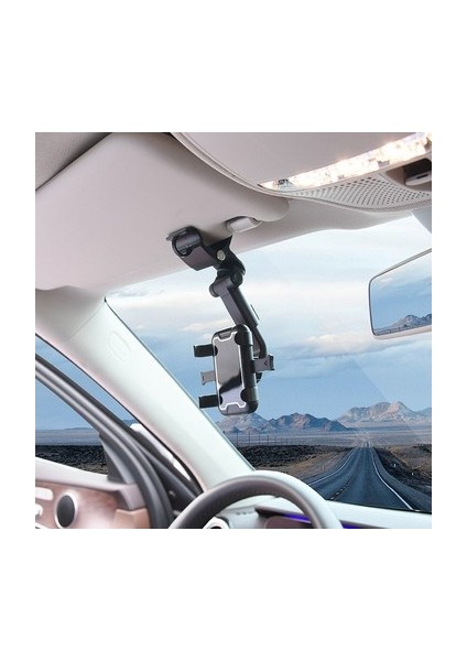 Araba Dikiz Aynası Evrensel Klip Cep Telefonu Braketi Araba Çok Fonksiyonlu Ar Navigasyon Braketi Masaüstü Döner Telefon Tutucu (Yurt Dışından) fırsatları