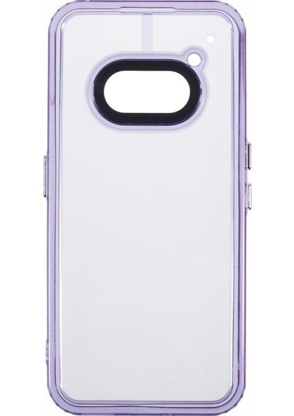 Nothing Phone (2A) Şeffaf Telefon Kılıfı Pc+Tpu Hibrit Arka Kapak (Yurt Dışından)