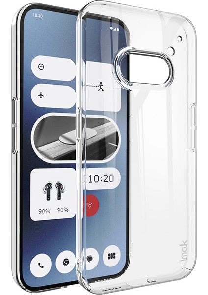 Nothing Phone (2A) Plus / Phone (2A) Sert Pc Kılıfı Şeffaf Telefon Arka Koruyucu (Yurt Dışından)