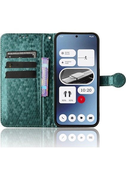 Nothing Phone (2A) Plus / Phone (2A) Cüzdan Kılıfı Manyetik Kapanan Telefon Kapağı (Yurt Dışından)