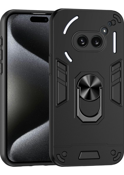 Nothing Phone (2A) Pc+Tpu Halkalı Destekli Telefon Kapağını Bırakın (Yurt Dışından)