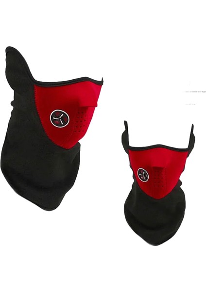 Axxis Erkek Kask Kask Visor Ironman Kask Motosiklet Aksesuarları Motosikletçi Için Kask Motosiklet Balaclava Maske Renk:kırmızı (Yurt Dışından)
