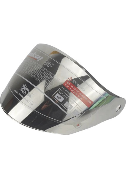 Jiekai 512 516 Motosiklet Kaskı Vizörü Casque Moto Kask Inağı Lens Gümüş / Şeffaf / Renkli Renk: 3 (Yurt Dışından)