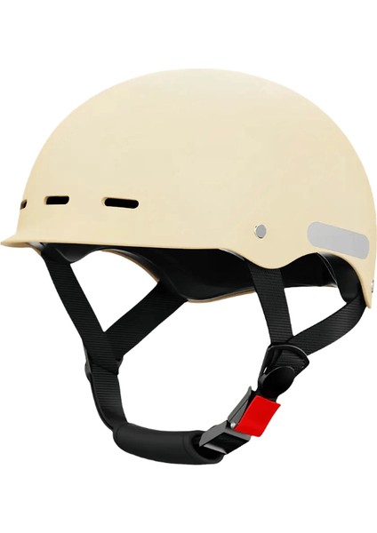 Elektrikli Scooter Döngüsü Kask Dört Mevsim Paten Kaya Tırmanışı Kask Erkekler Kadınlar Için Rahat E-Bisiklet Motosiklet Bisiklet Kask Renk: Haki (Yurt Dışından)