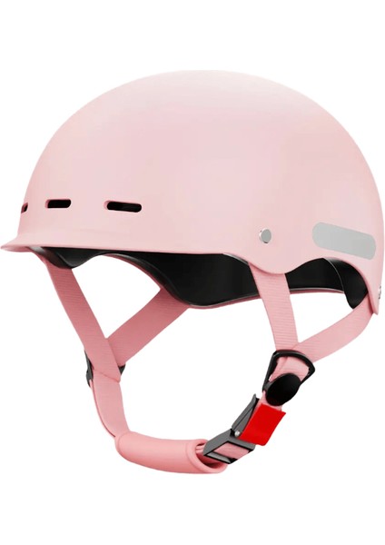 Elektrikli Scooter Döngüsü Kask Rahat Sürme Güvenliği Baş Koruması E-Bisiklet Motosiklet Bisiklet Kaskı Bisiklet Güvenlik Ekipmanları Renk:pembe (Yurt Dışından)