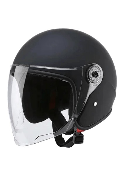 Kış Elektrikli Motosiklet 3c Kask Erkek Kadın Pil Araba Güvenlik Kapağı Evrensel Yarım Kask Abs Reçine Malzemesi Renk: Yahei (Yurt Dışından)