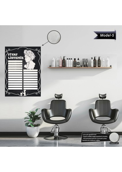 Yapışkanlı Fiyat Listesi (Model- 5) 70 x 100 cm 11