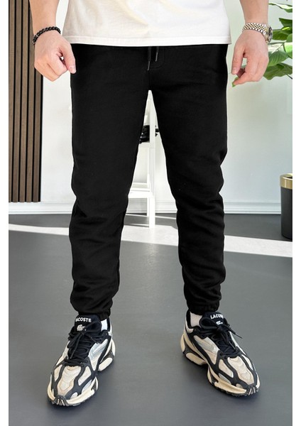 Erkek Fit Kesim Eşofman Altı Siyah EDW229 fiyatları