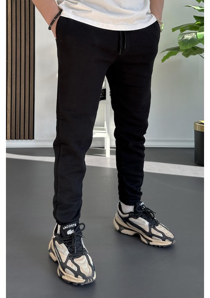 Erkek Fit Kesim Eşofman Altı Siyah EDW229 modelleri