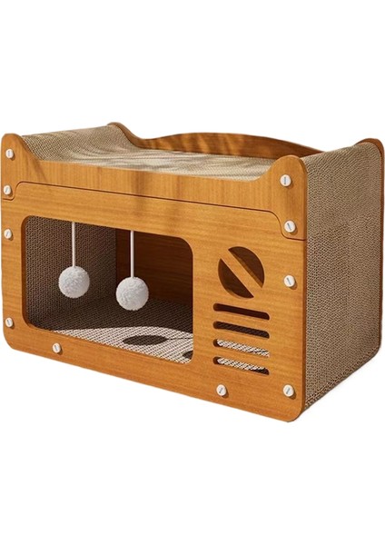 Kedi Tırmalama Tahtası Kedi Yuvası Aşınmaya Dalı Enkaz Olmayan Oyun Uyku Hepsi Bir Arada Kedi Tırmanma Çerçevesi Oyuncakları (Yurt Dışından)