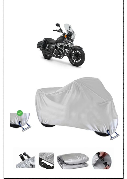 Kuba Superlight 125 Için Kilit Uyumlu Motosiklet Branda, Güvenli, Su Geçirmez Dayanıklı Kumaş