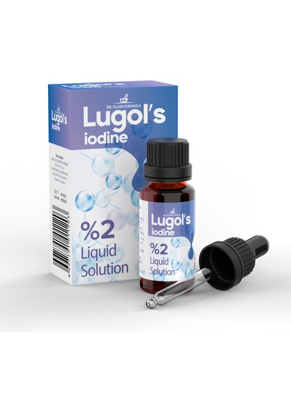 Lugol's Solution İyot %2 Damla 30 ml