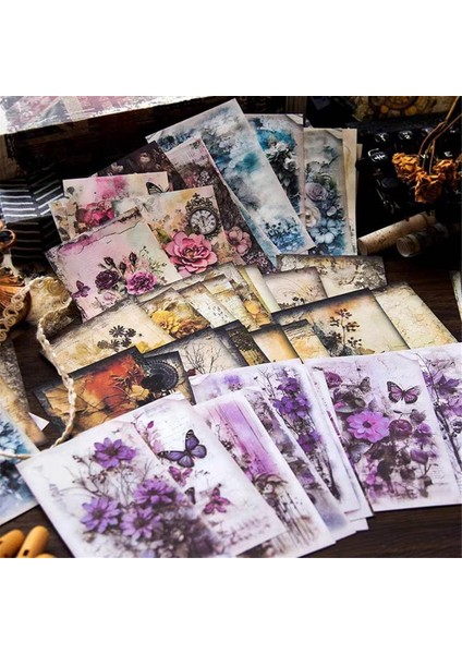 240 Adet Maillard Tarzı Hurda Defteri Kağıdı Hurda Günlük Malzemeleri Için (Yurt Dışından) modelleri