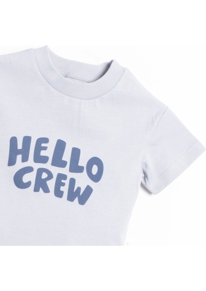 Baskılı Takım T-Shirt Şort Unisex Bebek Çocuk Baskılı Yazlık Takım fiyatları