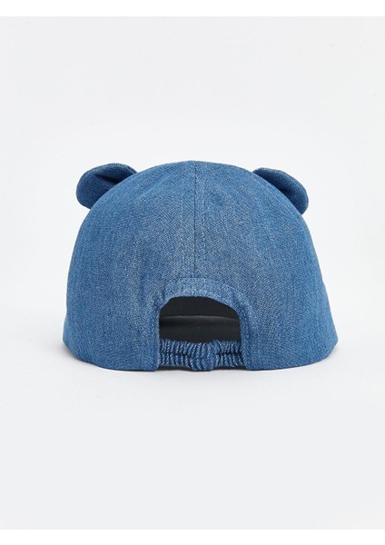 Ayıcık Nakışlı Erkek Bebek Kep Şapka modelleri