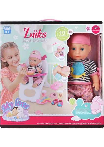 Babydoll My Love Bebek ve Masa Sandalyesi 35 cm fiyatları