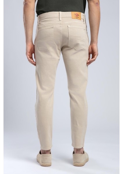Lonce Erkek Dokuma Pantolon Bej modelleri