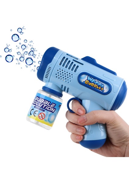 Köpük Tabancası Mavi Eğlenceli Tasarımı ile 3 Yaş ve Üstü Çocuklar İçin fiyatları