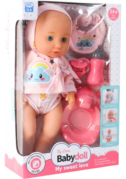Babydoll My Love Tuvalet Eğitimi Seti 35 cm Pembe Kıyafetli indirimleri