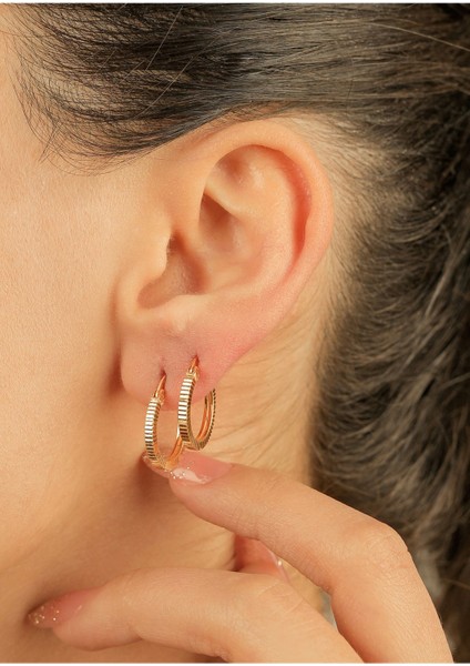 2,30 gr (Gram) Dalmaçya Halka Küpe 15 mm 22 Ayar Altın fiyatları