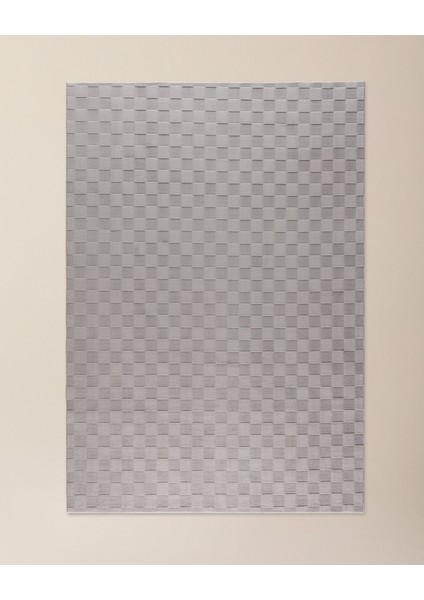 Soie Rölyef Halı - Gri - 200X290 cm