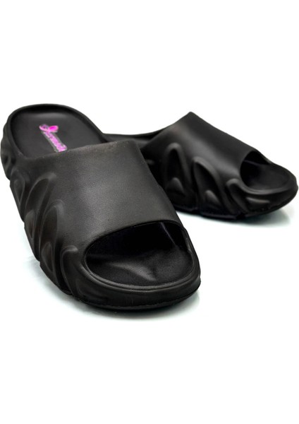 Tarz Model Hafif Eva Yazlık Plaj Terliği Havuz Terliği Lavabo Terliği 2000 Siyah indirimleri