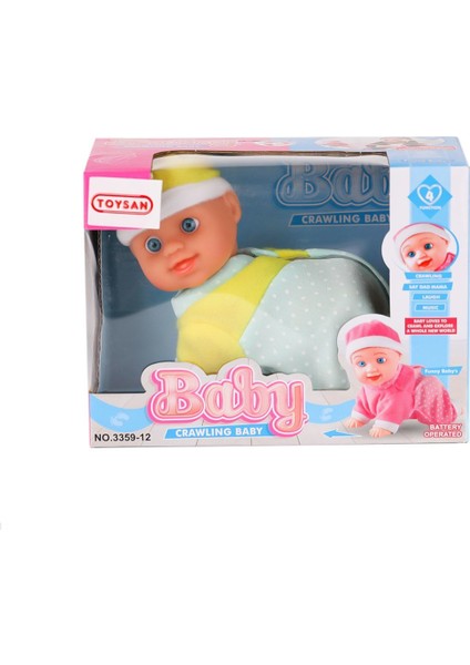 3359-12 Emekleyen Sesli Bebek - Oyuncak fiyatları