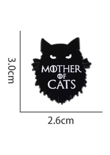 Mother Of Cats Broş-Pin