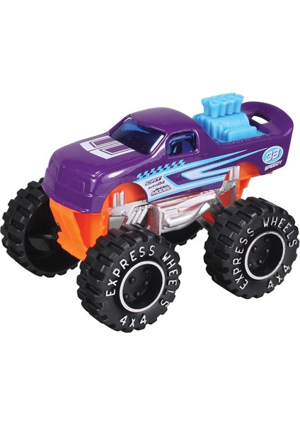 Monster Truck Araba Mor
