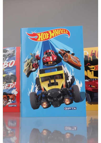 Yeni Sezon Lisanslı Hot Wheels A6 Çizgili Not Defteri