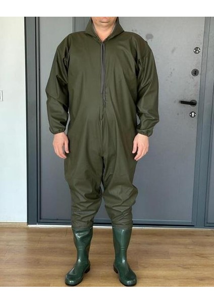 Çizmeli Kapuşonlu Pvc Boy Tulum fiyatları